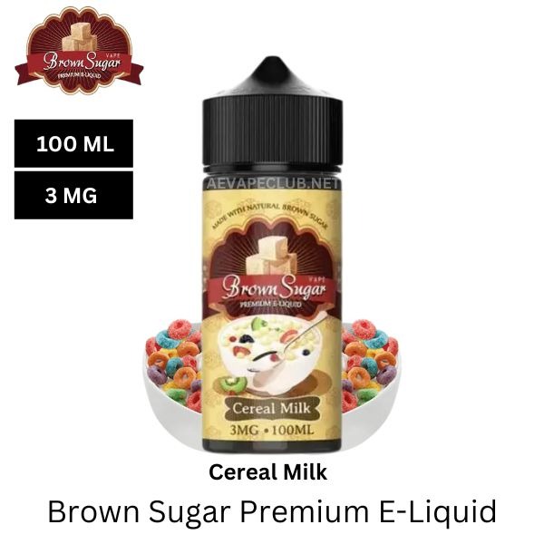 Brown-Sugar-Premium-E-Liquid-3Mg-100Ml-Cereal-Milk