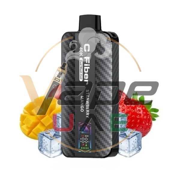 Disposable-Vape-Veiik-C-Fiber-Strawberry-Mango-40000-Puffs