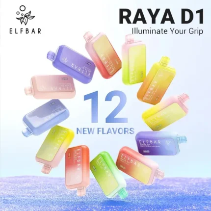 ELFBAR Raya D1 13000 Puffs 50mg Nicotine