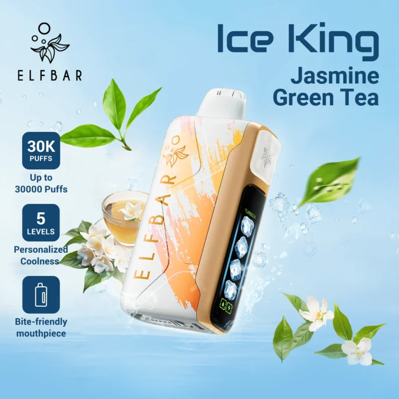 Elf Bar Ice King 30000 Puffs Adjustable Ice Disposable Vape 50mg Nicotine