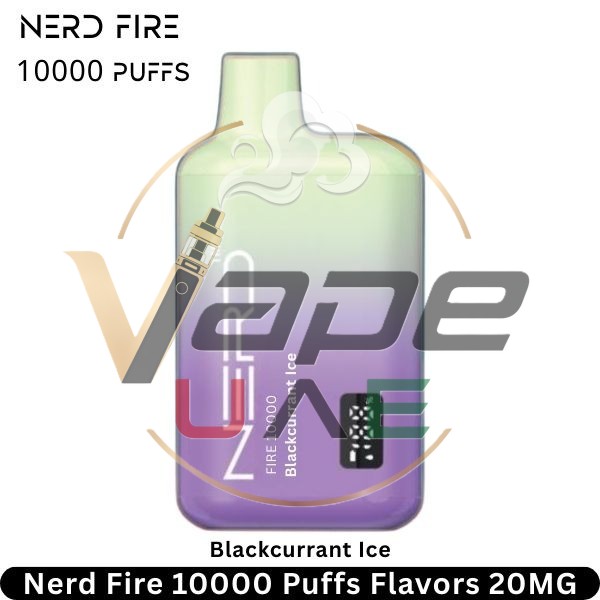 Nerd-Fire-10000-Puffs-Blackcurrant-Ice-Flavors-20MG