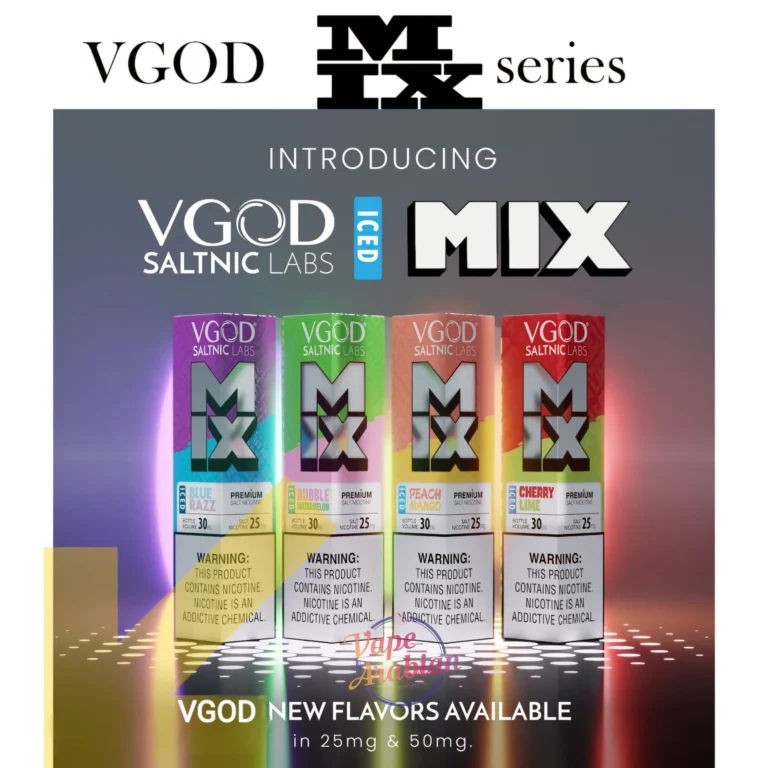 VGOD Iced Mix Series Salt 30ml 25MG And 50MG In Dubai