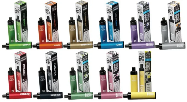 Vgod Pod 4k 4000 Puffs 20MG & 50MG Disposable Vape In UAE